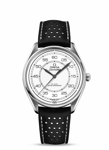 Omega Seamaster Master Co-Axial 39.5 Olympic Timekeeper Stainless Steel / White / Black 522.32.40.20.04.003 (52232402004003)